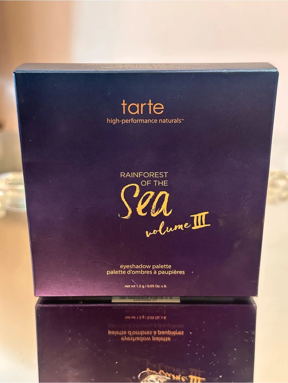 NEW TARTE RAINFOREST of The SEA VOLUME III 3 Eyeshadow Palette RARE DISCONTINUED